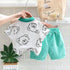 Lapel Over Print T-shirt Two Piece Set